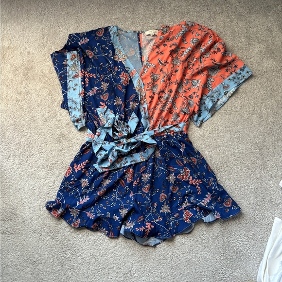 Bungee Floral Romper - Picture 3 of 6